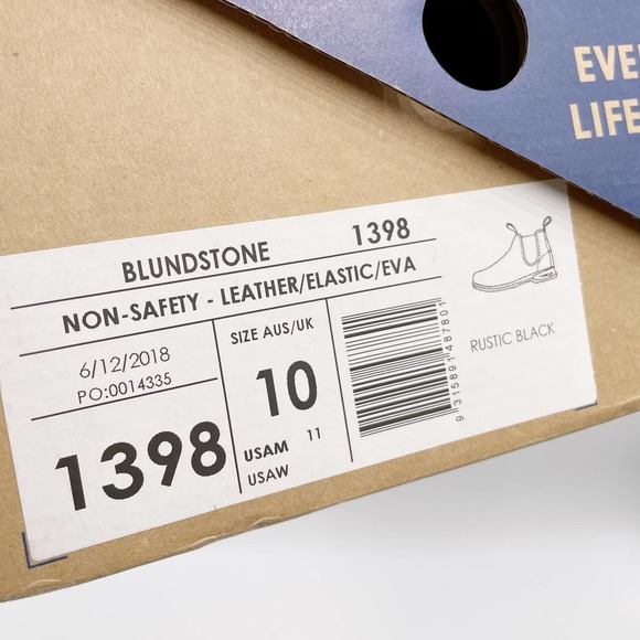 New Blundstone 1398 Gray Suede Leather Chelsea Boots Men's Sz 11 US - Picture 9 of 9